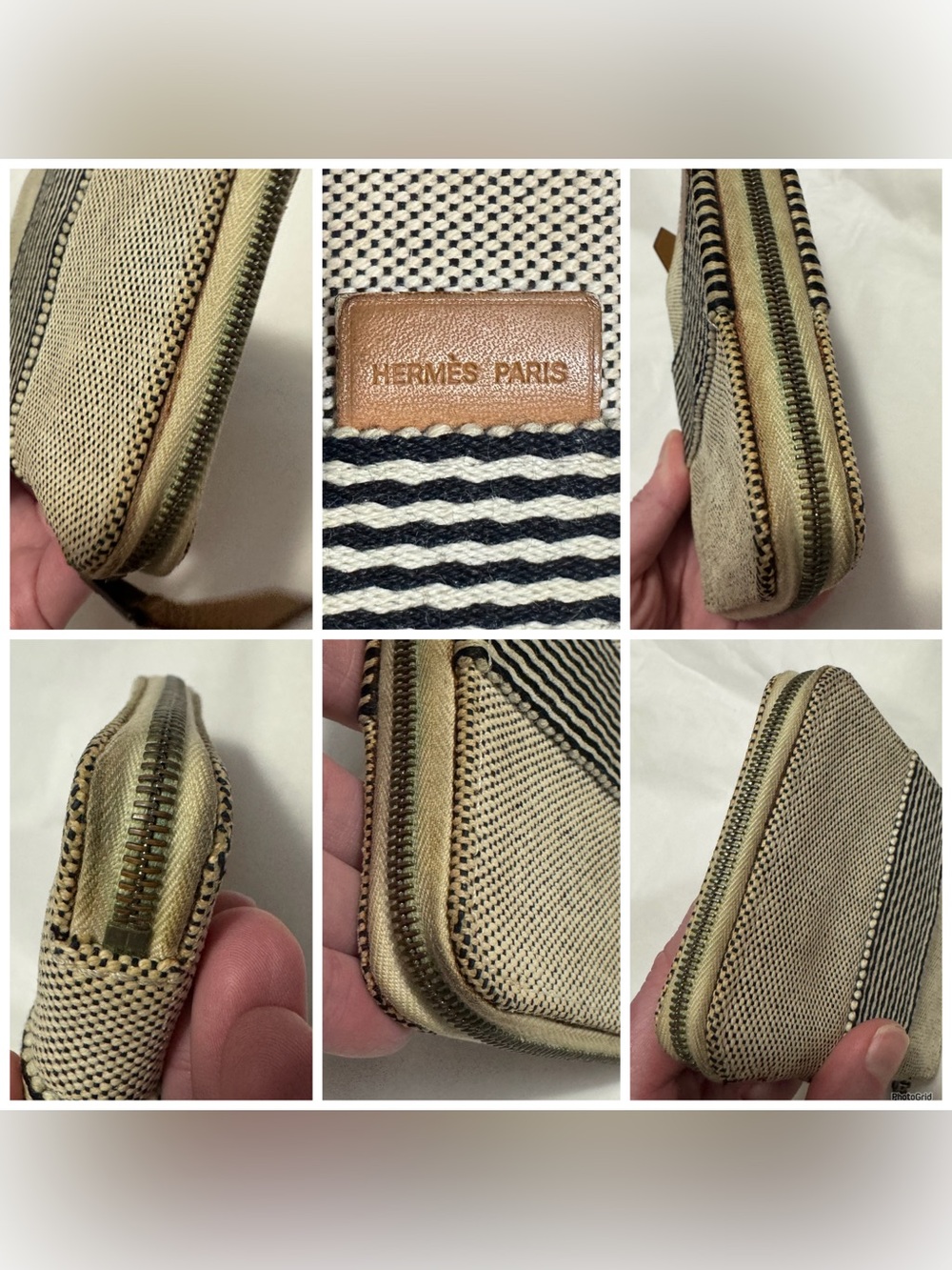Hermès AUTHENTIC Herline Zip Around Wallet - Picture 9 of 16